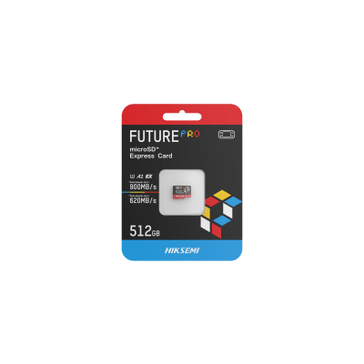 Tarjeta microSD Express 512 GB 900 MB s Lectura — HIKSEMI by HIKVISION
