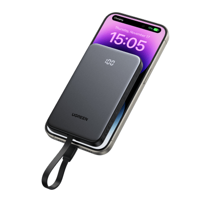 Power Bank / 10000 mAh / 37 Wh / Salida USB-C PD 20W / Salid