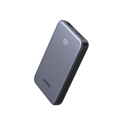 Power Bank / 10000 mAh / 20W PD3.0 PPS / USB-C + USB-A / Car