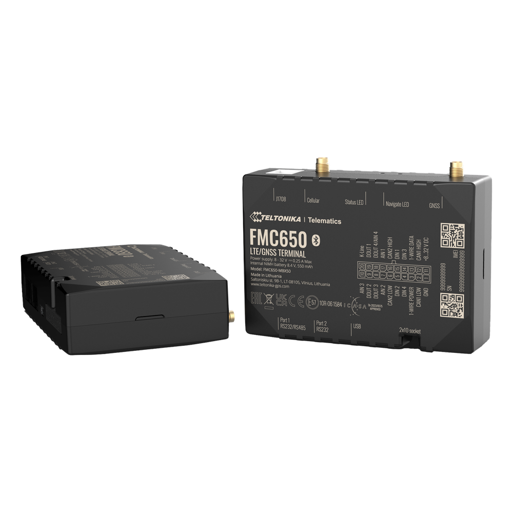 Rastreador GPS Profesional CAN Bus — TELTONIKA FMC650 (vista secundaria)