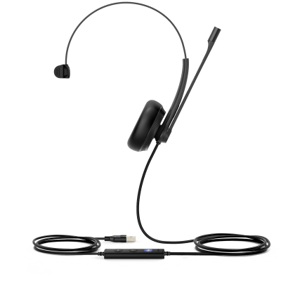 Diadema USB Mono Cancelación de Ruido Pasiva — YEALINK