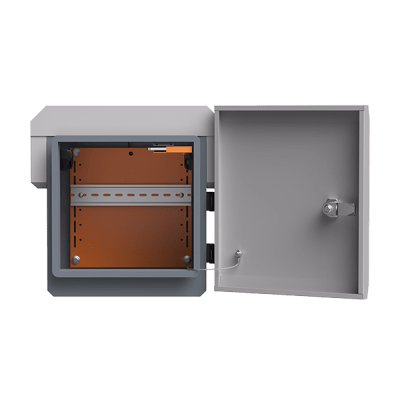 Gabinete de Protección IP55 Acero SPCC 250 x 250 x 180 mm — WI-TEK