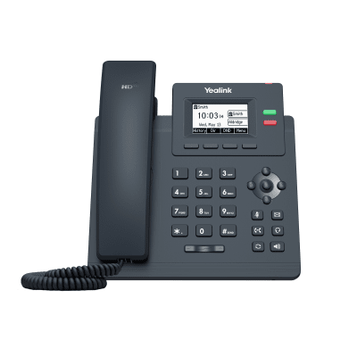 Teléfono IP Empresarial 2 Líneas SIP Pantalla LCD 2.3" — YEALINK