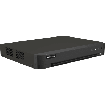 DVR 16 Canales TURBOHD + 16 Canales IP 8 Megapixel (4K) — HIKVISION