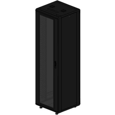 Gabinete Rack de Piso 42U 19 Pulgadas Carga 1000 kg — LINKEDPRO