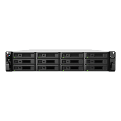 NAS Rack 12 Bahías Procesador Intel Xeon 8 Núcleos — SYNOLOGY