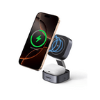 Cargador Inalámbrico 2 en 1 / Qi 2 15W / Base Auriculares 5W