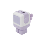 Cargador de Escritorio / 65W / 3 Puertos / 2 USB-C + 1 USB-A