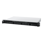 NAS Rack 1U 4 Bahías SATA Expansible a 8 Bahías — SYNOLOGY