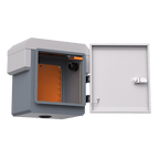 Gabinete de Protección IP55 Acero SPCC 250 x 250 x 180 mm — WI-TEK