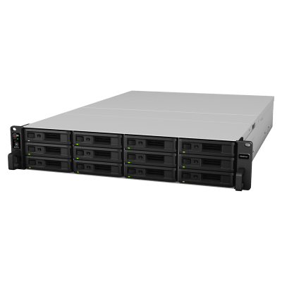 NAS Rack 12 Bahías Procesador Intel Xeon 8 Núcleos — SYNOLOGY