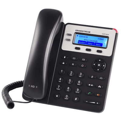 Teléfono IP 2 Líneas SIP Audio HD PoE Conferencia 3 Vías — GRANDSTREAM
