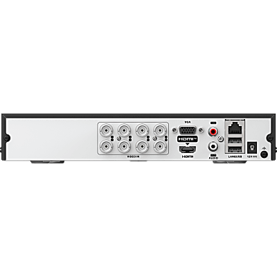 DVR 8 Canales TURBOHD + 8 Canales IP 8 Megapixel (4K) — HIKVISION