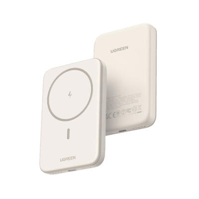 Power Bank MagSafe de 5000mAh | 15W | Carga Inalámbrica y por Cable USB- — UGREEN
