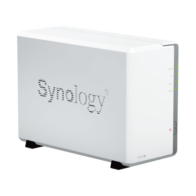 NAS de 2 Bahías CPU 4 Núcleos 1.7 GHz 1 GB DDR4 — SYNOLOGY