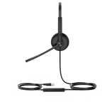Diadema Alámbrica USB Audio HD Cancelación de Ruido Pasiva — YEALINK
