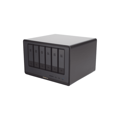 NAS / 6 Bahías + 2 NVMe / Intel i5 / Thunderbolt 4 / 10GbE /
