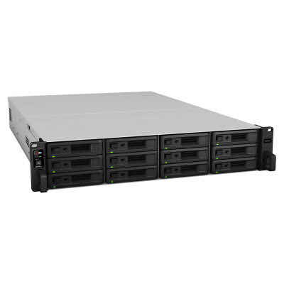 NAS Rack 12 Bahías Procesador Intel Xeon 8 Núcleos — SYNOLOGY