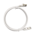 Patch Cord Cat6A Blindado 0.5 m Blanco — Linkedpro