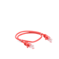 Patch Cord Cat5e UTP 0.5 m Rojo — Linkedpro