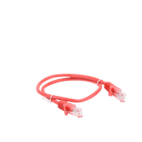 Patch Cord Cat5e UTP 0.5 m Rojo — Linkedpro