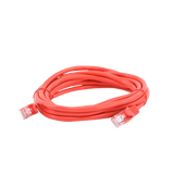 Patch Cord Cat5e UTP 3 m Rojo — Linkedpro