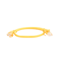 Patch Cord Cat6 UTP 0.5 m Amarillo — Linkedpro