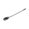 Patch Cord Cat6A Blindado 1 m Gris — Panduit