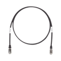 Patch Cord Cat6A Blindado 2.13 m Negro — Panduit