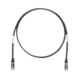 Patch Cord Cat6A Blindado 2.13 m Negro — Panduit