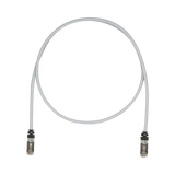 Patch Cord Cat6A Blindado 2.13 m Gris — Panduit