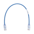 Patch Cord Cat6 UTP 0.3 m Azul — Panduit