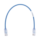 Patch Cord Cat6 UTP 0.3 m Azul — Panduit