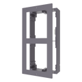 Base de Montaje para Videoportero IP 2 Módulos Superficie Aluminio -40°C a +60°C (-40°F a 140°F) — Hikvision