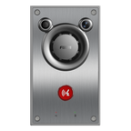 Video Intercomunicador IP Cámara 4MP Starlight Altavoz 10W 2 Líneas SIP IR Nocturno con HDR IP66 e IK10 PoE 802.3af -40°C a 70°C — Fanvil