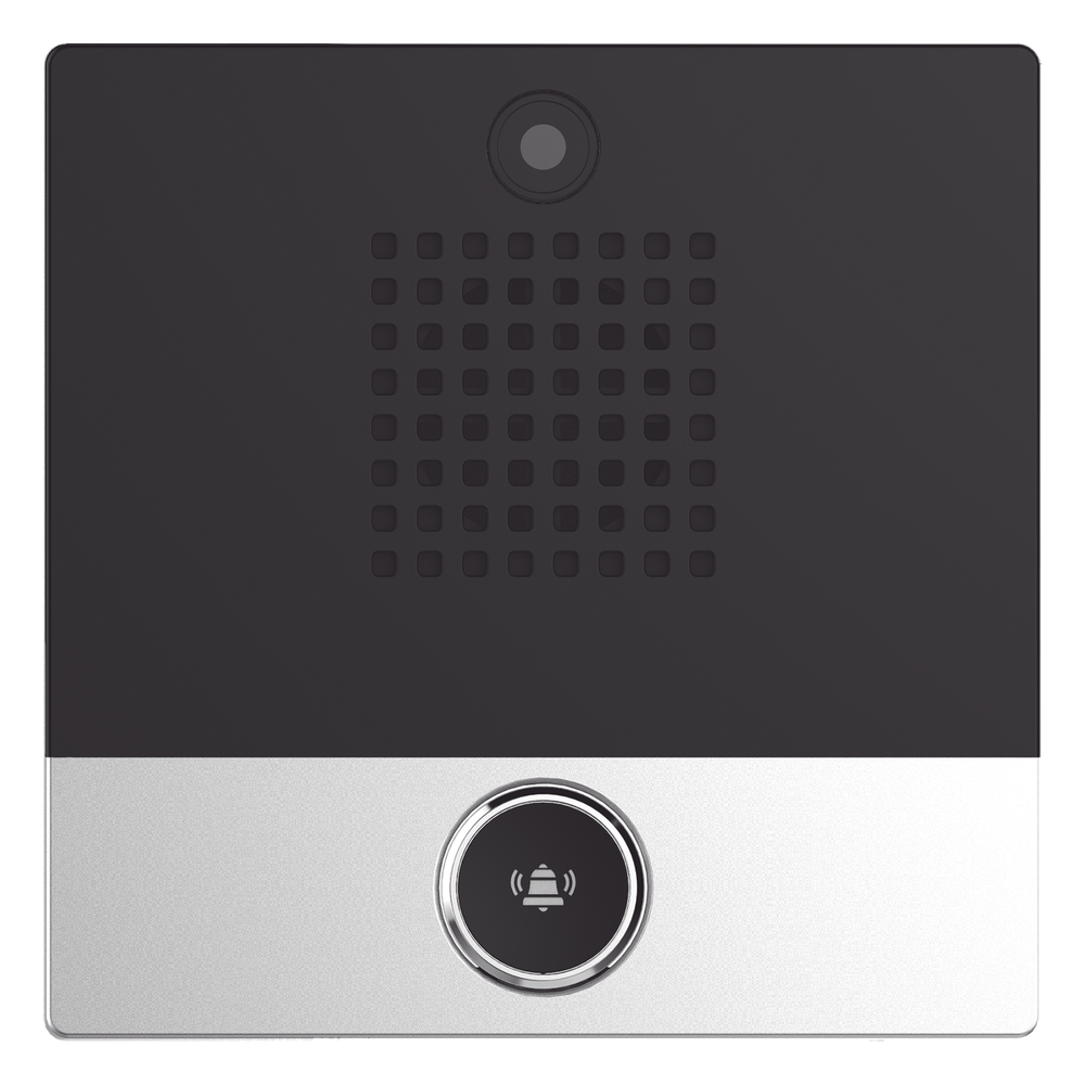 Intercomunicador IP de Video HD 720p 1 Botón 2 Líneas SIP PoE 802.3af IP54 Relé Integrado — Fanvil