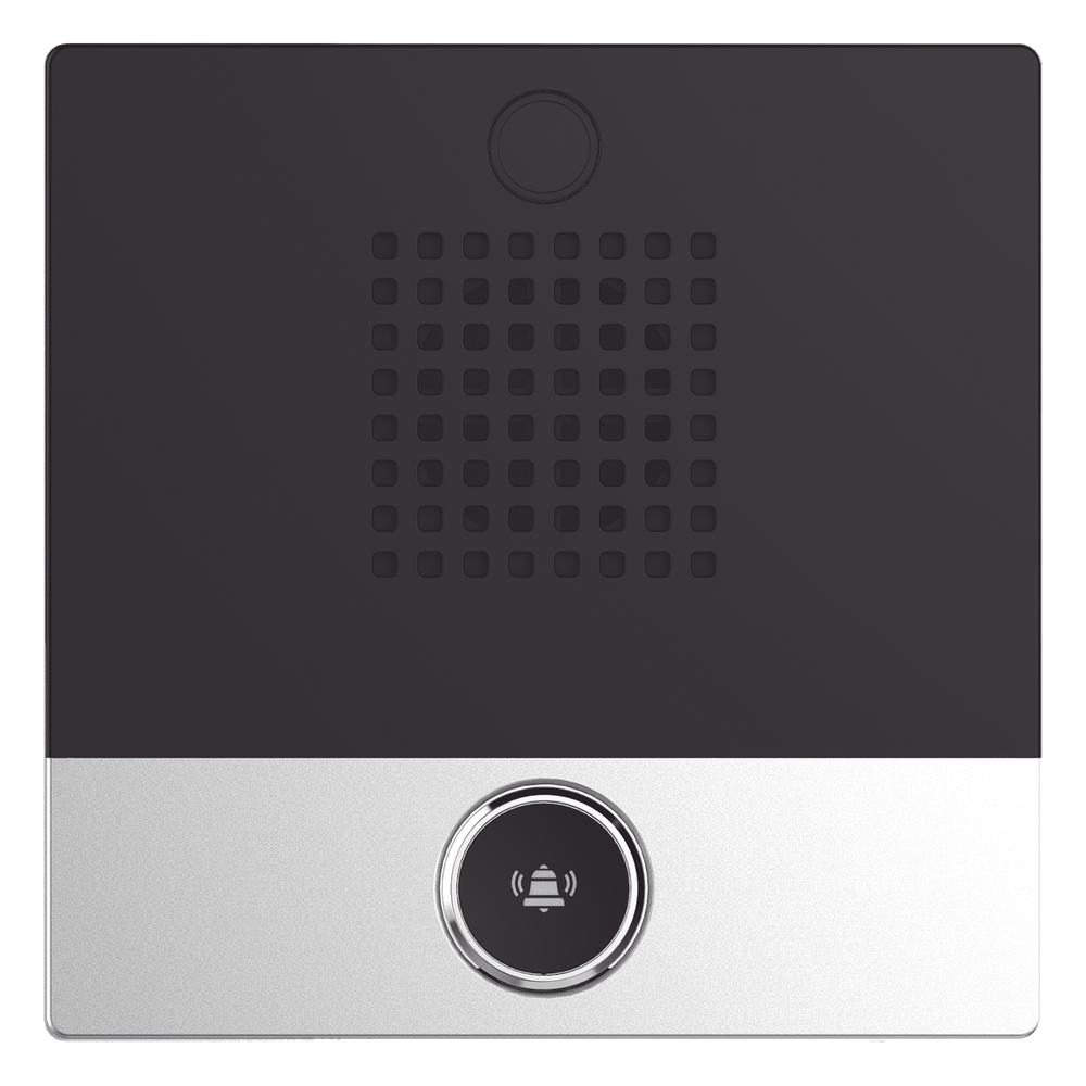 Intercomunicador IP PoE 2 Líneas SIP 1 Relevador 1 Puerto Entrada IP54 Montaje Pared — Fanvil