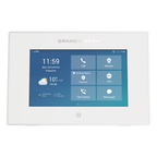 Intercom y Panel de Control de Acceso SIP Pantalla Táctil 7" 1024x600 Wi-Fi Dual Band Audio HD Full-Duplex PoE 4 Entradas de Alarma — Grandstream