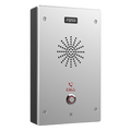 Intercomunicador IP 2 Líneas SIP PoE IP65 IK10 Altavoz 3 W 2 Relevadores 12V DC Anti-Vandálico — Fanvil