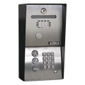 Audioportero Telefónico 100 Números Control 2 Puertas Montaje Sobreponer Anti Vandálico Línea Análoga o Digital — DKS Doorking