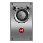 Intercomunicador IP de Emergencia Altavoz 10W 2 Líneas SIP IP66 e IK10 PoE 802.3af Rango -40°C a 70°C — Fanvil