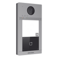 Videoportero IP 2 Megapixel PoE IP65 + IK08 1 Departamento Lector Mifare 2 Puertas 6 Monitores Visión Nocturna IR 3m Ángulo 129° — Hikvision
