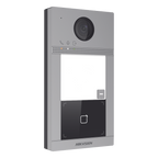 Videoportero IP 2 Megapixel PoE IP65 + IK08 1 Departamento Lector Mifare 2 Puertas 6 Monitores Visión Nocturna IR 3m Ángulo 129° — Hikvision