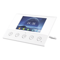 Monitor IP SIP Pantalla Capacitiva 4.3" Wi-Fi 2.4 GHz Audio HD Bidireccional PoE 8 Entradas de Alarma RS485 H.264 1080p — Fanvil