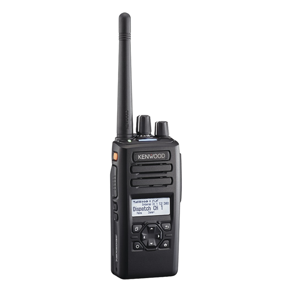 Radio Kenwood NX-3320-K2-IS Intrínsecamente Seguro — UHF 400-520 MHz NXDN / DMR / Analógico 5W 260 Canales | ATEX Industria