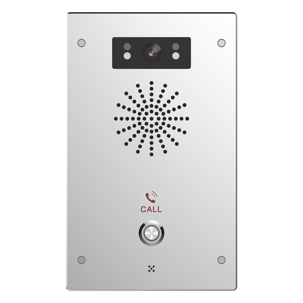 Video Intercomunicador IP 2 Líneas SIP Cámara 2 Megapixel IR Nocturno IP65 IK10 PoE -40°C a 70°C — Fanvil