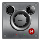 Videoportero IP para Exterior Cámara 4 Megapixel (1080p) HDR e Iluminación IR Altavoz 5W y Doble Micrófono Panel Acero Inoxidable y Cuerpo Aluminio IP66 e IK10 PoE+ 2 Líneas SIP — Fanvil