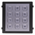 Módulo de Teclado para Frente de Calle Apertura por Código Llamada a Monitor IP65 Aluminio -40 °C a +55 °C (-40 °F a 131 °F) — Hikvision