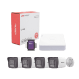 Kit IP 4 Megapixel — Hikvision