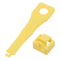 Protector de Bloqueo LockIT, para Salida RJ45, Incluye una Llave Univers — SIEMON